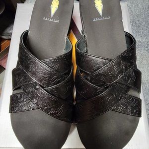 Volatile JUMPER Women's Sandal - US Size 10 - Black - NEW in Box!